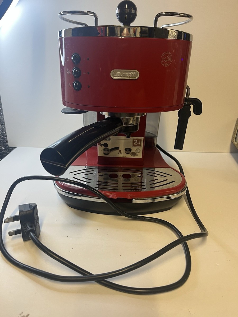 De'Longhi Icona Micalite Pump Espresso Machine Red (ECOM