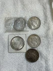 1882-1922 Lot Of 5 Silver Dollars