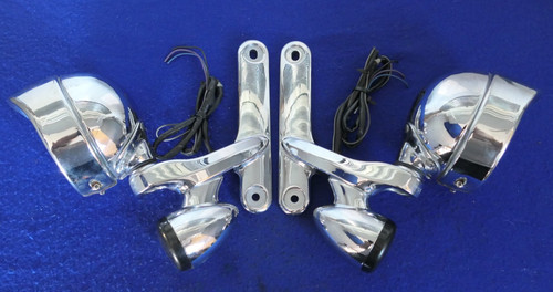 Genuine Harley Davidson Street Glide Front Turn Signals Spot Fog Lights 1994-13