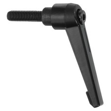 Clamping Lever Handles M8 x 25mm Male Thread Knobs Handle Black