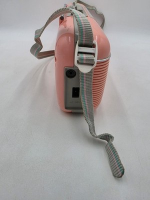 VTG Pink/Peach SHARP QT-50(P) AM/FM Stereo Radio Cassette STRANGER