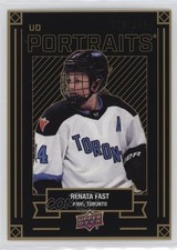 2024 Upper Deck PWHL 1st Edition UD Portraits Gold /299 Renata Fast #P-17 08gm