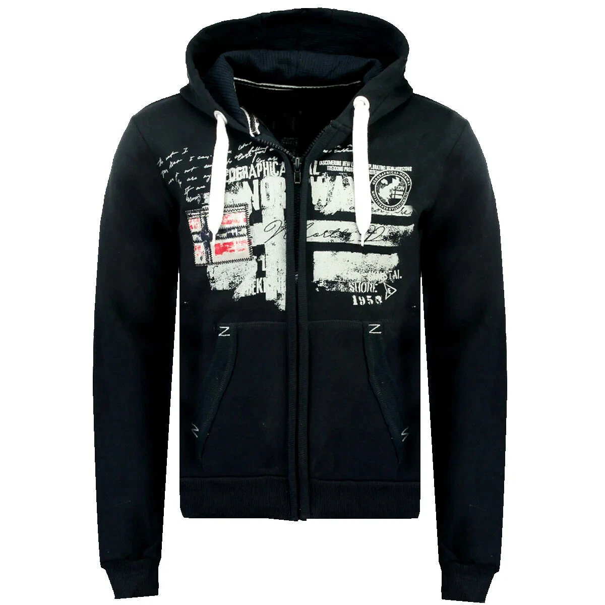 Geographical Norway - Hoodie Black - View #8