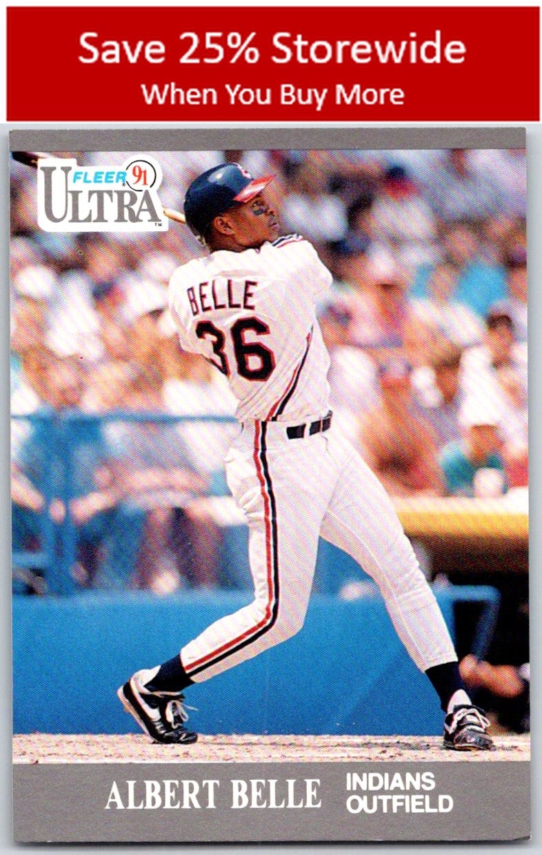 Albert Belle 1991 Ultra #107 Cleveland Indians