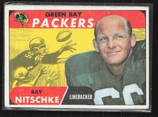 1968 Topps #157 Ray Nitschke - VG/EX Set Break!