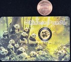 1/1000 oz 24k Gold (3)Coin Lot .9999 Fine Gold Panda Spartan Whiskey Low Mintage — photo 8
