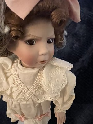 Ashton Drake Dianna Effner Mother Goose GOOD Little Girl with a Curl Doll 15 