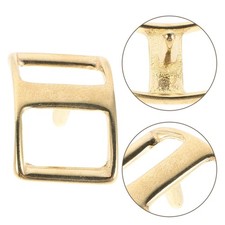 4 Pcs Saddle Buckle Bag Strap Accessories Adjustable Metal Buckles Adjuster