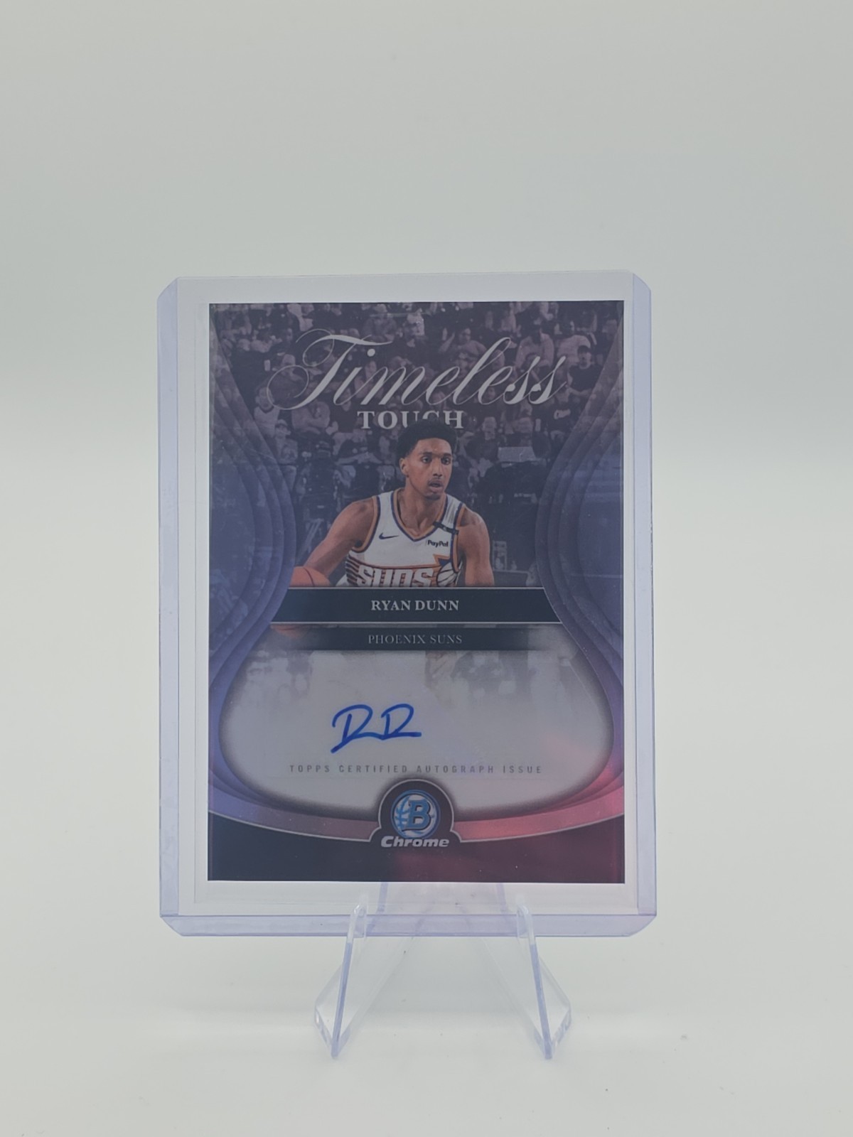 2025-26 Bowman - Timeless Touch Signatures Ryan Dunn #TTA-RD (AU)