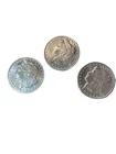 Lot Of 3 1oz .999 Fine Silver Rounds Copies Of Morgan Silver Dollars