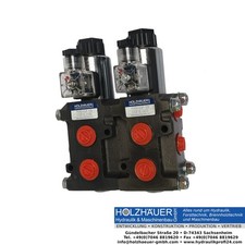 Elektro 8/3 Wege Umschaltventil 12V f&uuml;r Frontlader 2. Steuerkreis Hydraulik