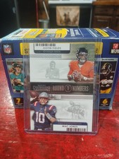 Justin Fields / Mac Jones  Round 1 2021 Panini Contenders #RN-JFI Patriots Bears