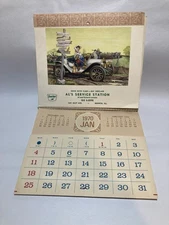 1970 Sinclair Oil Company Advertising Calendar Al's Service Station Berwyn, IL