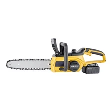 12-Inch 20V Brushless Cordless Chainsaw with 4.0Ah Battery and Rapid Charger