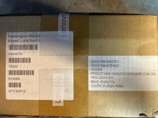 Lot Of 25 Kensington K64467M Microsaver 2.0 Twin Master Keyed Laptop Lock Lenovo