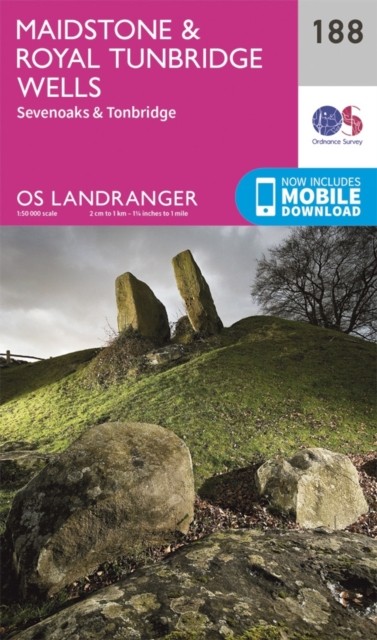 Maidstone & Royal Tunbridge Wells by Ordnance Survey (Sheet map, folded)