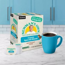 Newman's Own Organic Special Blend Medium Roast K-Cup Pods-24 count