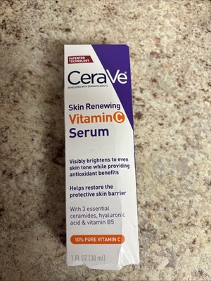 CeraVe Skin Renewing Vitamin C Serum 1oz SMALL BUSINESS CAT LADY      