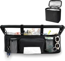 Double Stroller Organizer Bob Duallie Baby Jogger City Mini GT2 Double Jogging