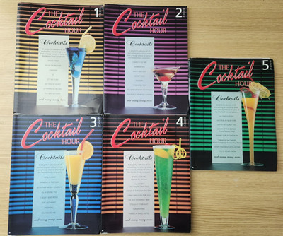 THE COCKTAIL HOUR BOOKS 1 to 5 - COCKTAIL PIANO SOLO BOOK - IMP - PORTOFREI