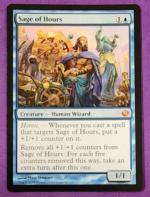 MTG Magic The Gathering - Sage of Hours - Journey into Nyx NM