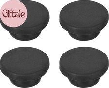 4Pcs T-Shaped Silicone Plugs 26Mm 1 Inch Dia Snap in Plug Hole Seal Cover round