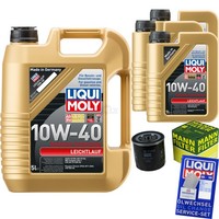 Mann Inspektionspaket 8L Liqui Moly 10W-40 FüR Fiat Seicento/600 0.9 Seat
