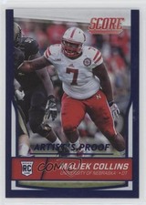 2016 Score Rookies Artist's Proof /35 Maliek Collins #396 0jl3