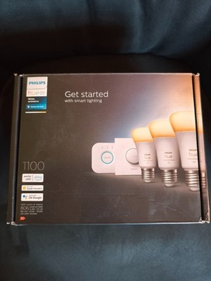 Philips Hue White Ambiance E27 3er Starter Set inkl. Smart Button & Bridge