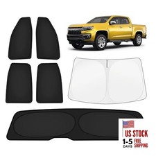 Car Window Shades for Windshield Sun Shade Side Chevy Colorado 2015-2022