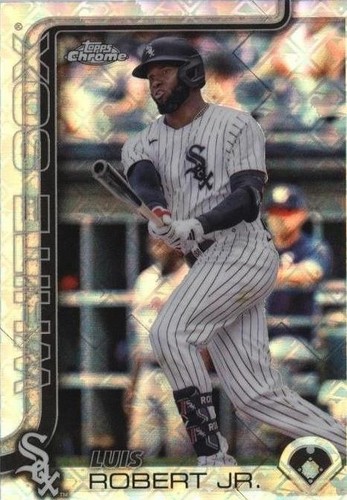 2025 Topps Heritage Chrome Sparkle Refractor Luis Robert Jr