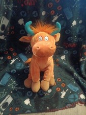 KOHLS CARES Mr. Brown Can Moo Can You Orange COW BULL Dr. Seuss 12