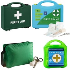 First Aid Kit HSE BSI Compliant Workplace Office Catering Home Travel Emergency