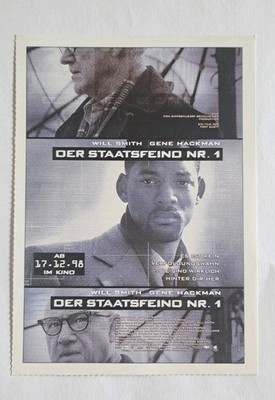 Der Staatsfeind Nr. 1 - Will Smith - Cinema Sammelkarte