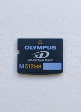 Olympus xD Picture Card 512 MB Camera Memory Card, Fits Olympus,Fujifilm,Tested  