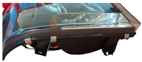 LED Headlights for Ford F250 Super Duty 99-04 Halo Black Projector V2 by Spyder - Picture 17 of 24