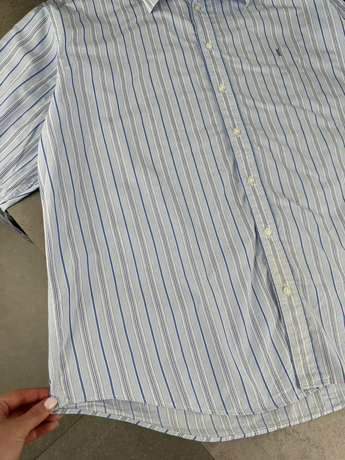 Camicia da uomo Yves Saint Laurent manica lunga taglia 45 18