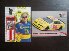 Two (2) Bobby Hamilton NASCAR Cards (See Pictures and Description)