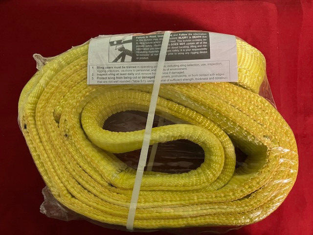 8 FT. LONG - 3 INCH WIDE - NYLON CHOKER - SEE PICTURES FOR SPECS. - NEW - LOOK 