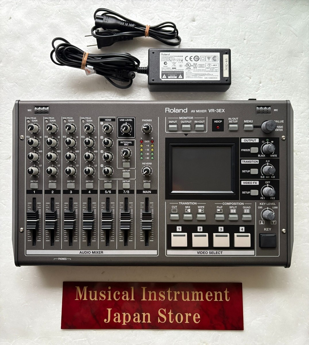 Roland VR-3 ビデオミキサー Roland Pro A/V - VR-3 | AV Mixer
