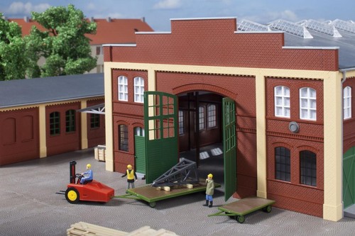 Chariot élévateur Avec échelle HO échelle 1/87 - Pack De 2, Jaune, Assemblé Walthers SceneMaster