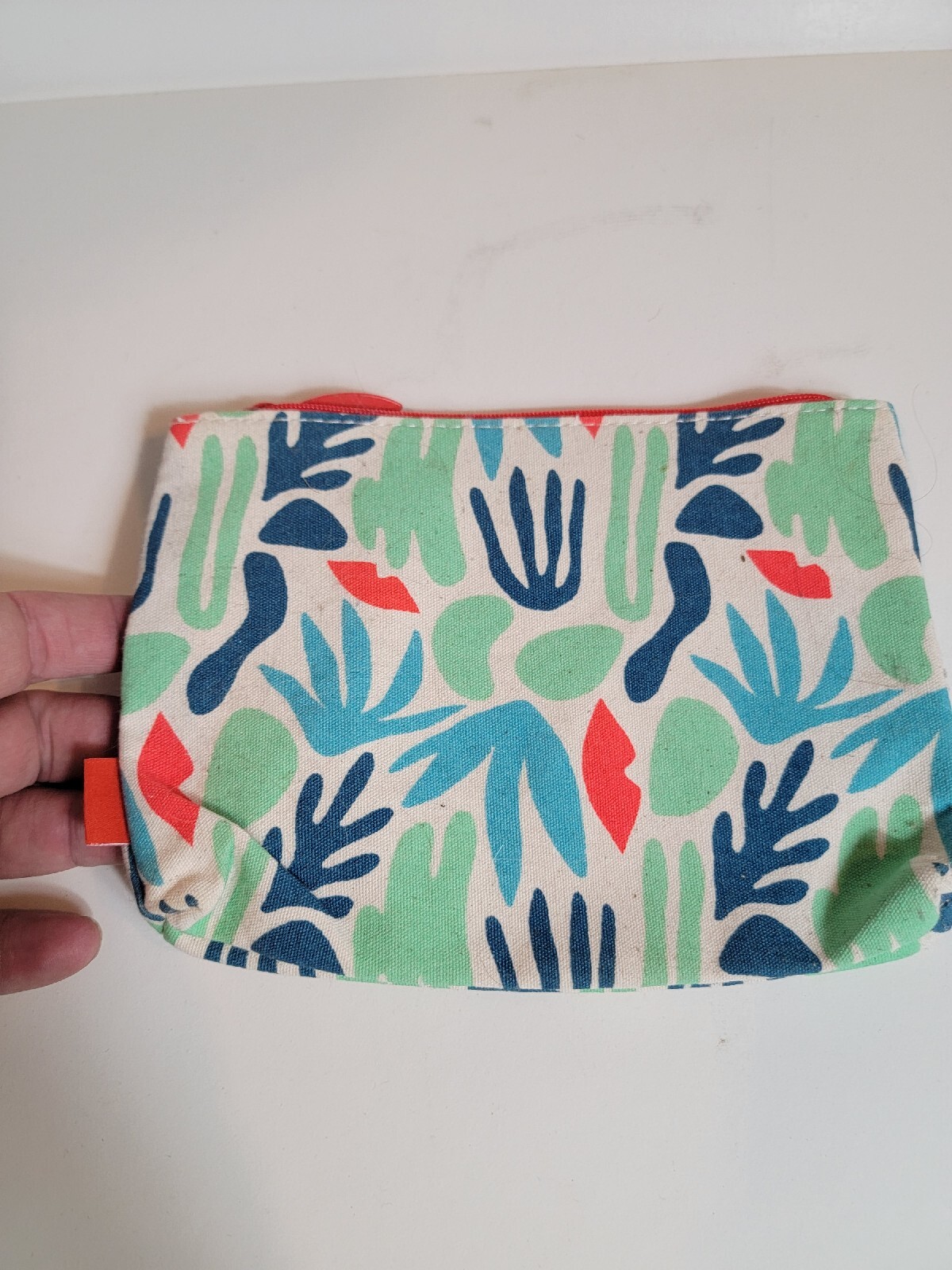 Ipsy Makeup Travel Bag Cosmetics Pouch Small Handbag Clutch Multicolor Pattern