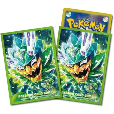 Pokemon Center Original Card Sleeves Ogerpon Terastal Form Teal Mask JAPAN  | eBay