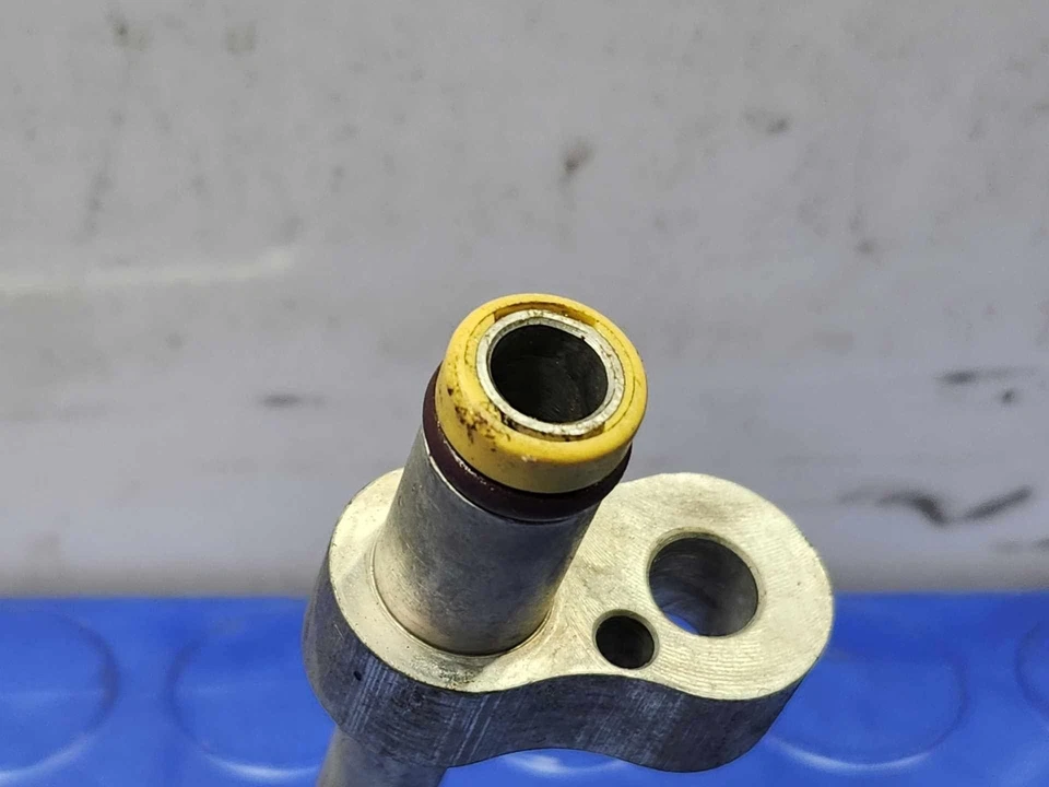 Tubo de válvula de expansión de secadora de CA BMW Z4 2003-2005 genuino OEM 64536909237 Foto 3 de 4