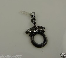 Panther cell phone fits Ipad charm ear cap dust plug