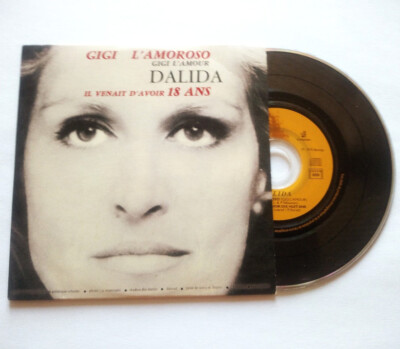 Dalida - Gigi L'amoroso / Il Venait D'avoir 18 Jahre - CD Single - 1999 - 2TR Karte
