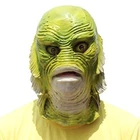PartyHop - Fish Mask - Halloween Animal Head Mask Creature from The Black