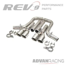 Rev9 FlowMAXX Axle-Back Exhaust Kit for Dodge Challenger V8 5.7L 15 16 RT SHAKER