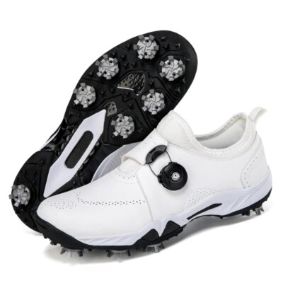 Professional Men's Golf Shoes Non-slip Walking Shoes Comfortable Soft Sneakers