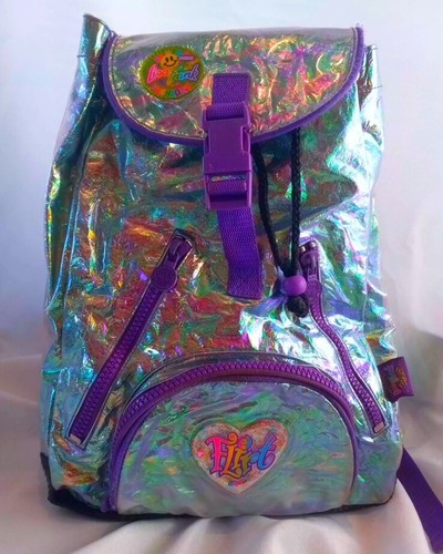 Lisa Frank FLIRT Cotton Backpack 90s Back To School Vintage